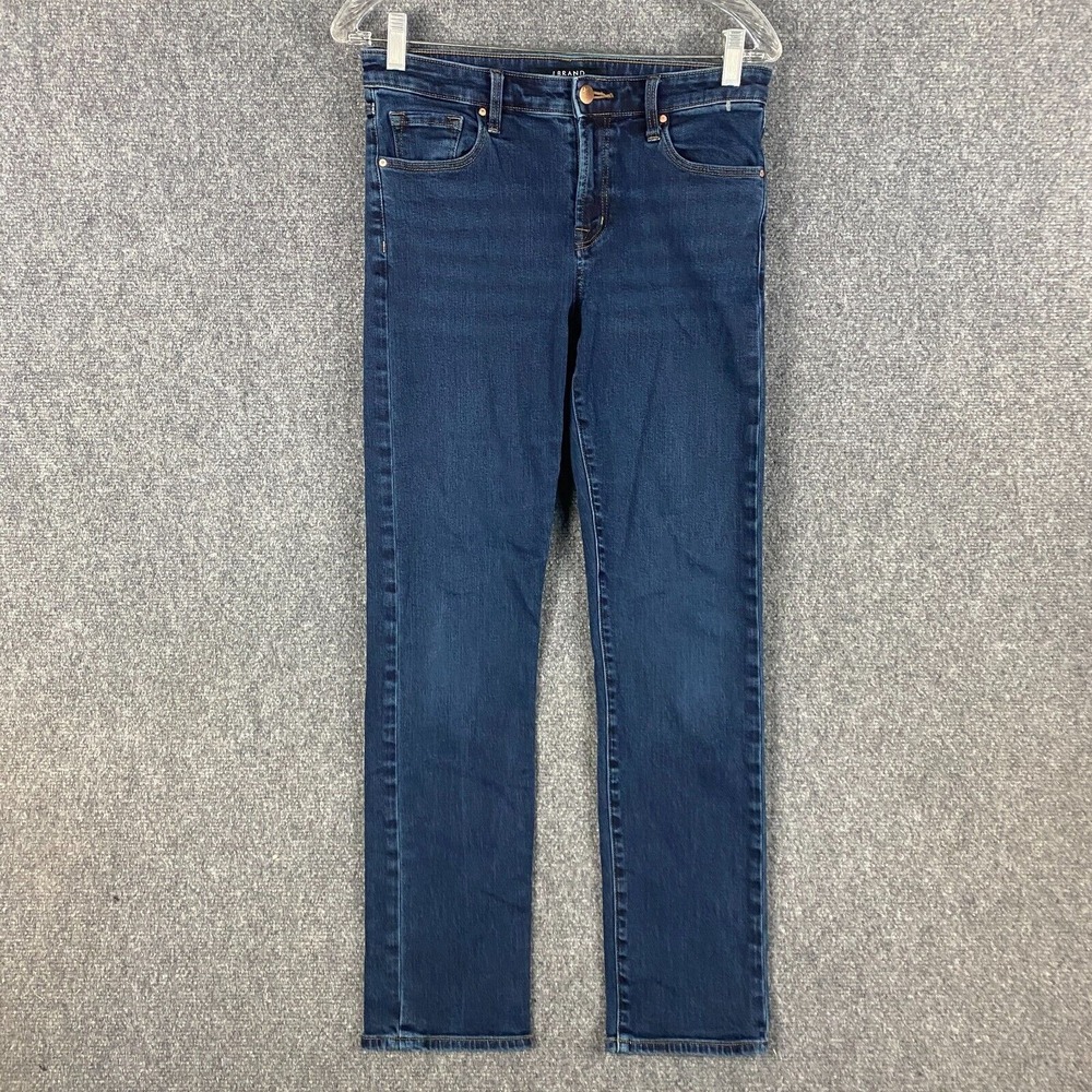 J Brand Jeans Women's 27 Straight Leg Denim Stretch Cotton Blend